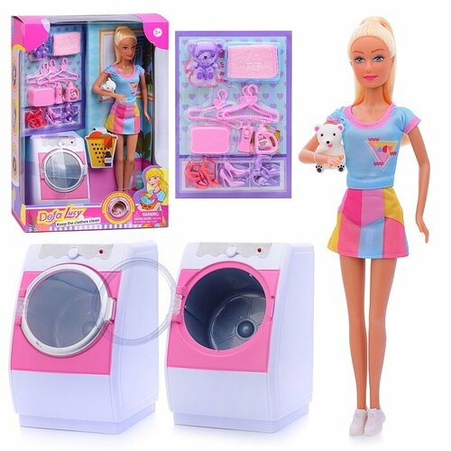 Кукла шарнирная DEFA Lucy с аксессуарами, в коробке, пластик (8481)
