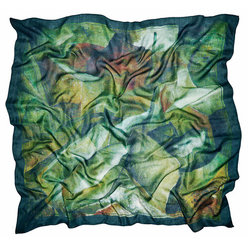 фото Платок vista,90х90 см, зеленый