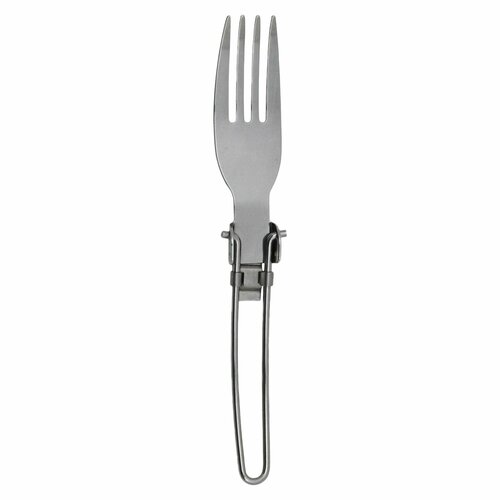 Походная посуда Fox Outdoor Folding Stainless Steel Fork складная кровать для кемпинга портативная ультралегкая кровать для пляжа путешествий отдыха на открытом воздухе