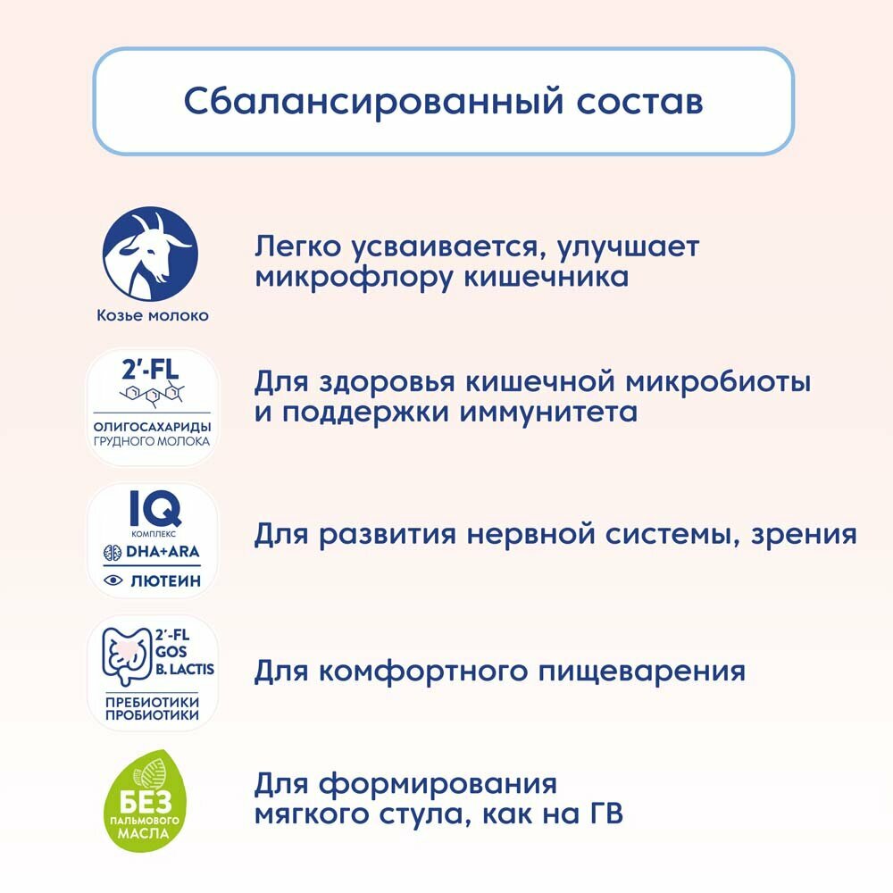 Смесь Мамако 1 Premium Молочная на основе козьего молока с 0 месяцев 800г Industrias Lacteas Asturianas S.A. - фото №19