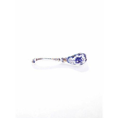 Ложка из фарфора чайная гжель