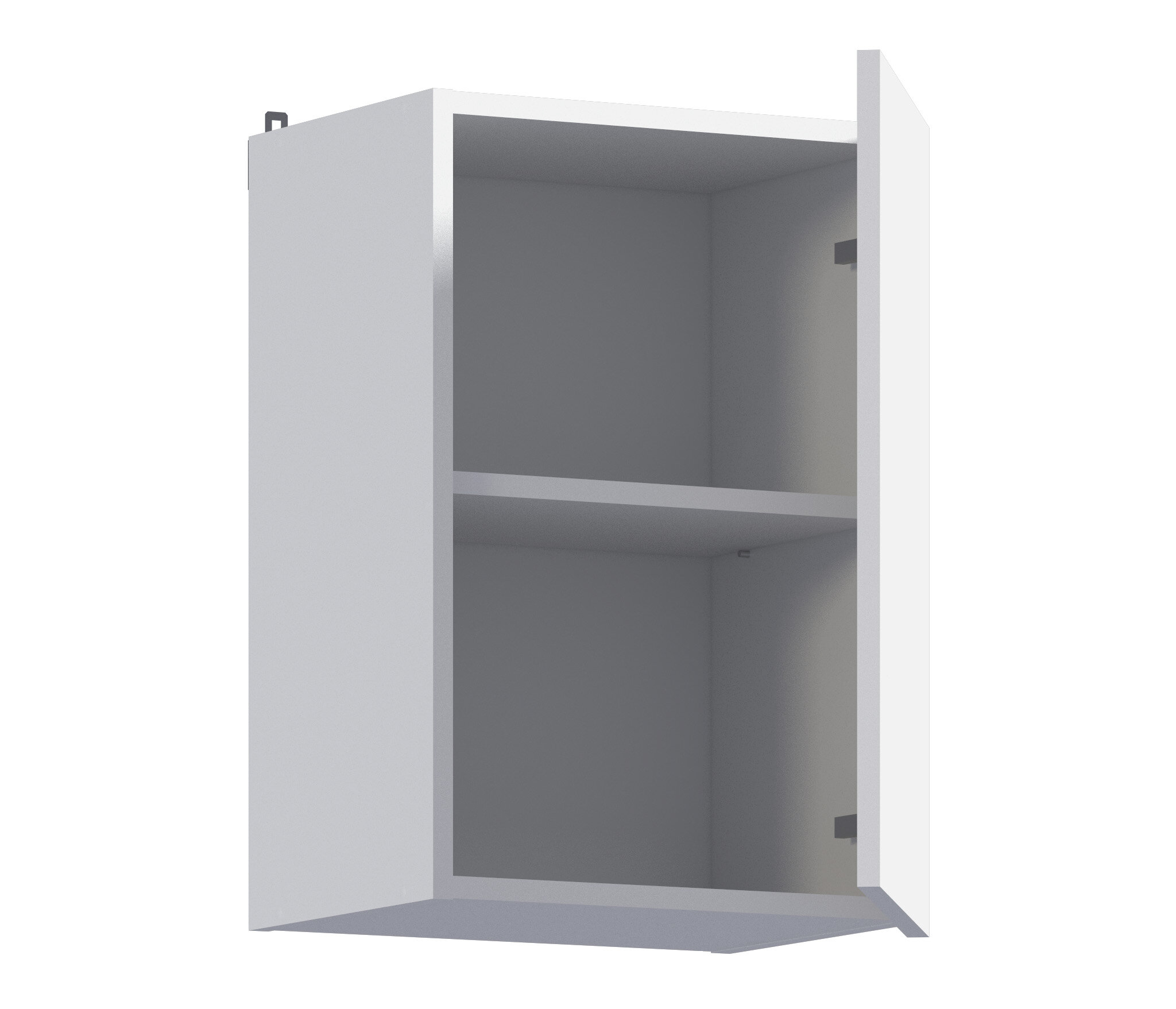 Кухонный модуль навесной шкаф столплит Леон ЛНП-40 Белый, 40х58х30 см