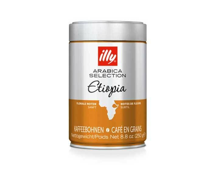 Кофе в зернах Illy Monoarabica Ethiopia, 250 г (Илли)