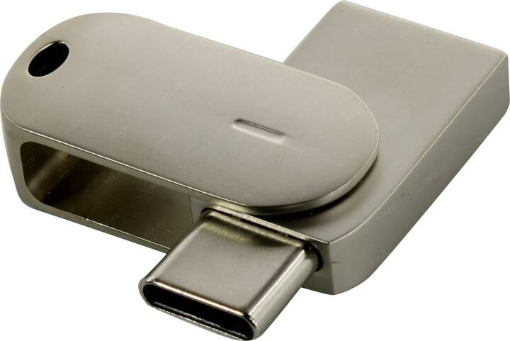 Флешка Netac U785С, 64Gb, USB 3.0/USB Type-C, Серебристый NT03U785C-064G-30PN - фото №15