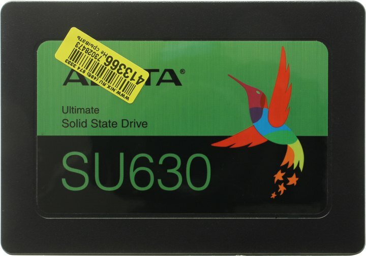 Накопитель SSD 2.5'' ADATA Ultimate SU630 960GB SATA 6Gb/s QLC 520/450MB/s IOPS 40K/65K MTBF 1.5M - фото №19