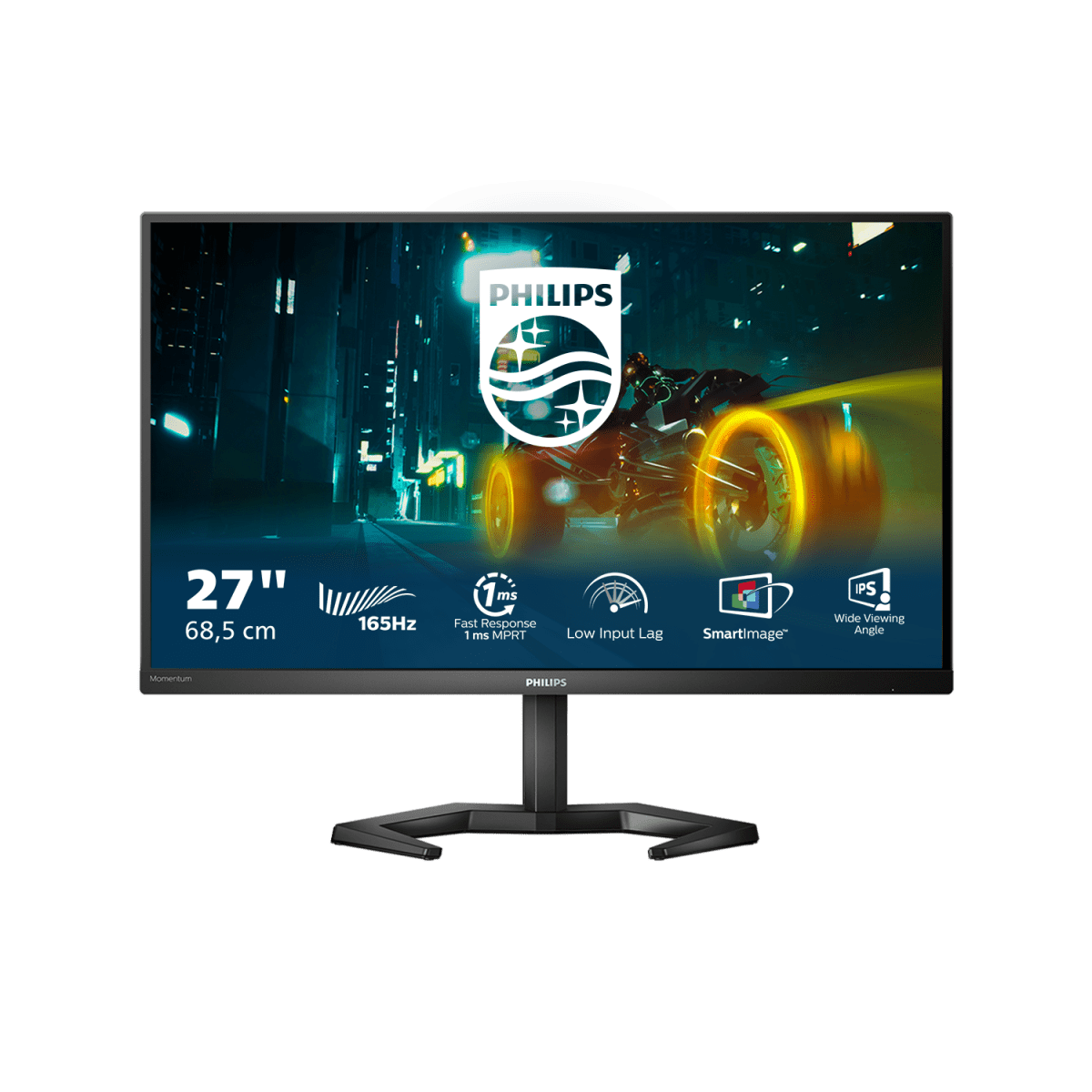 Монитор LCD 27'' [16:9] 1920х1080(FHD) IPS, nonGLARE, Нет, 165 Гц, 250cd/m2, H178°/V178°, 1100:1, 80M:1, 16,7 миллионов цветов, 4ms, VGA, 2xHDMI, DP, Height adj, Pivot, Tilt, Swivel, Speakers, 3Y, Bla Philips - фото №19