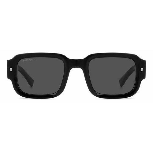 Солнцезащитные очки DSQUARED2 Dsquared2 ICON 0009/S 807 IR ICON 0009/S 807 IR, черный