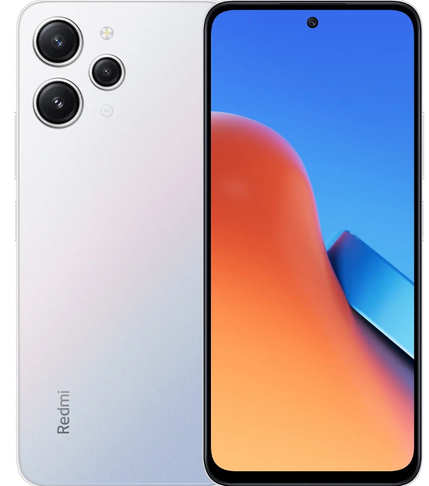 Смартфон Xiaomi Redmi 12 8/256 Polar Silver NFC РСТ