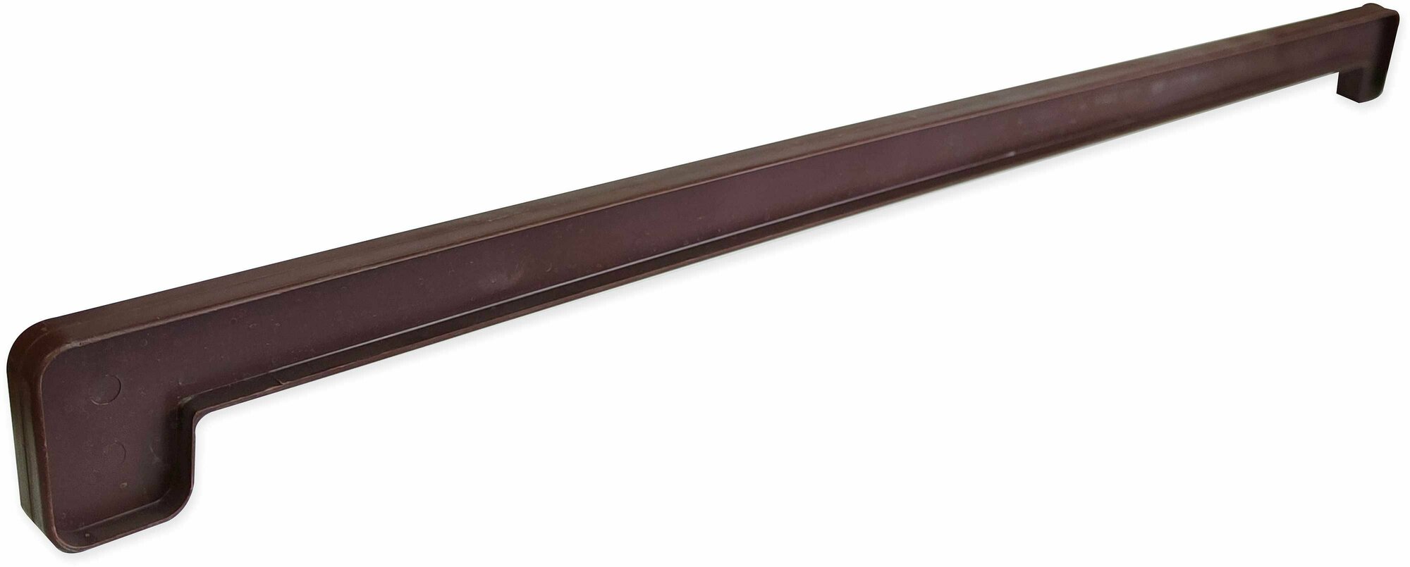 Соединитель для подоконника ПВХ 600x40 мм цвет коричневый