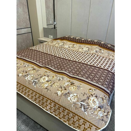 Покрывало двустороннее на кроватьдиван 2-хспальноедвуспальное евро хлопокхб 1700₽