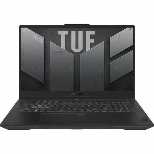 Ноутбук ASUS TUF Gaming F17 FX707VV-HX131 173 FullHD 1920x1080 IPS 144 ГцIntel Core i7-13620H 24 ГГц 10 ядер16 GB DDR5 4800 МГц1 ТБ SSDNVIDIA GeForce RTX 4060 8 GBБез операционной системы серый 90NR0CH5-M00A60 16366100₽