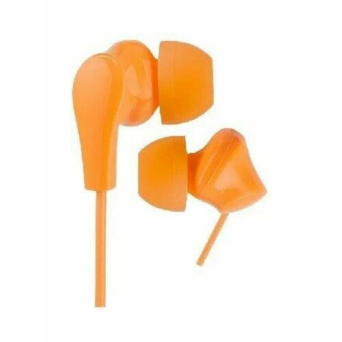 Наушники проводные PERFEO NOVA оранжевый 386₽