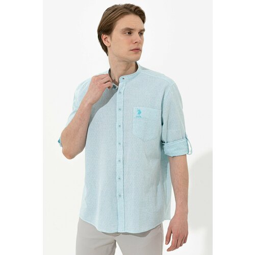фото Рубашка u.s. polo assn., размер s, лазурный