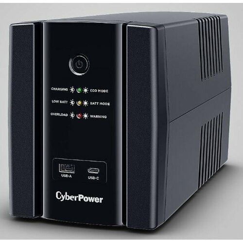 источник бесперебойного питания cyberpower ups vp700eilcd ИБП CyberPower Источник бесперебойного питания/ UPS Line-Interactive 2200VA/1320W USB/RJ11/45/USB charger A/C