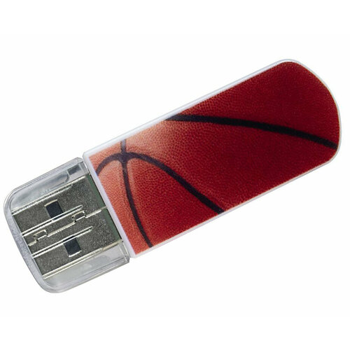 Накопитель Verbatim USB 2.0 16GB Mini Graffiti Edition Basketball