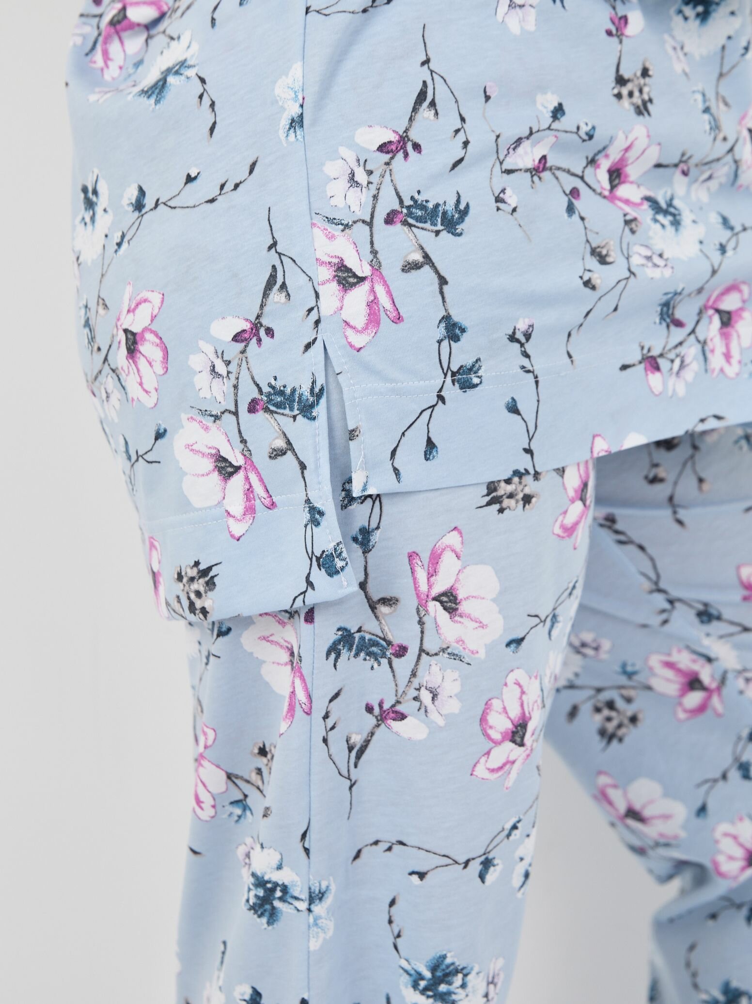 Пижама женская брюки и рубашка для сна домашняя одежда - фотография № 11