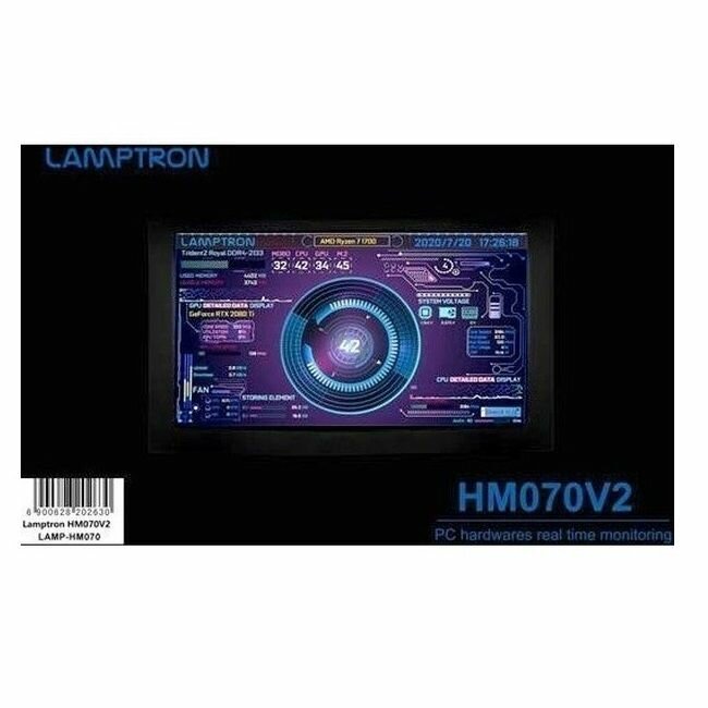 Монитор Lamptron параметров ПК HM070 v2 7" USB