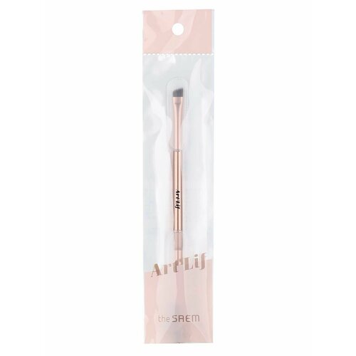 кисть двойная для бровей no17 Кисть косметическая ArtLif Dual Eyebrow Brush, The Saem