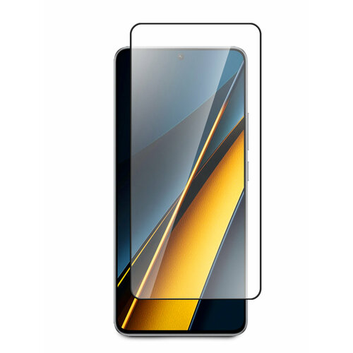 Защитное стекло для Xiaomi Redmi Note 13 Pro 4G (Ксиоми Редми Ноте 13 Про 4г) на экран, черная рамка с олеофобным покрытием полноэкранное силиконовая клеевая основа Full Glue, Brozo
