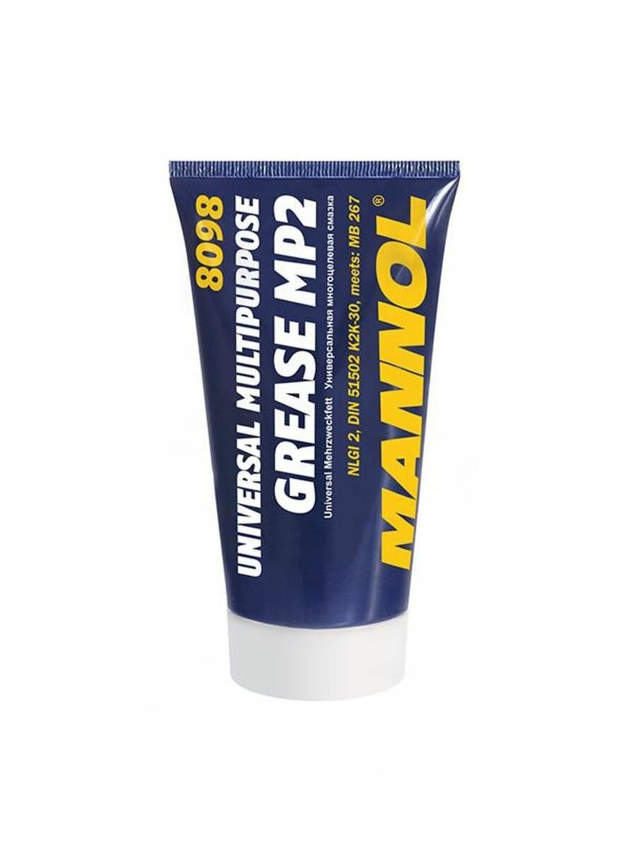 фото Многоцелевая густая смазка MANNOL 8098 MP-2 UNIVERSAL MULTIPURPOSE GREASE 100 гр