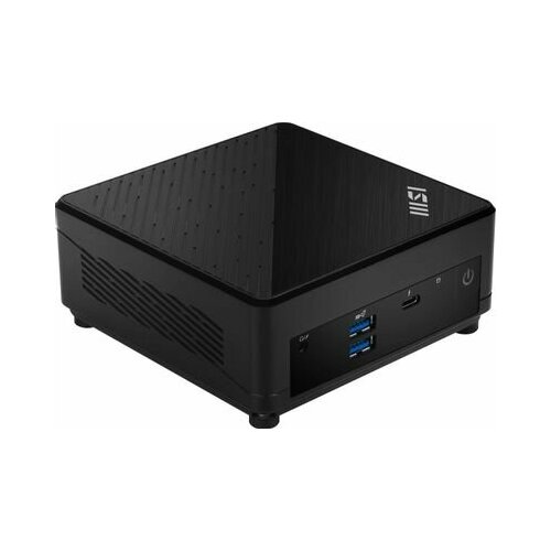 Неттоп MSI Cubi 5 12M-012XRU, Intel Core i7 1255U, DDR4 16ГБ, 512ГБ(SSD), Intel Iris Xe, noOS, черный 9S6-B0A811-264