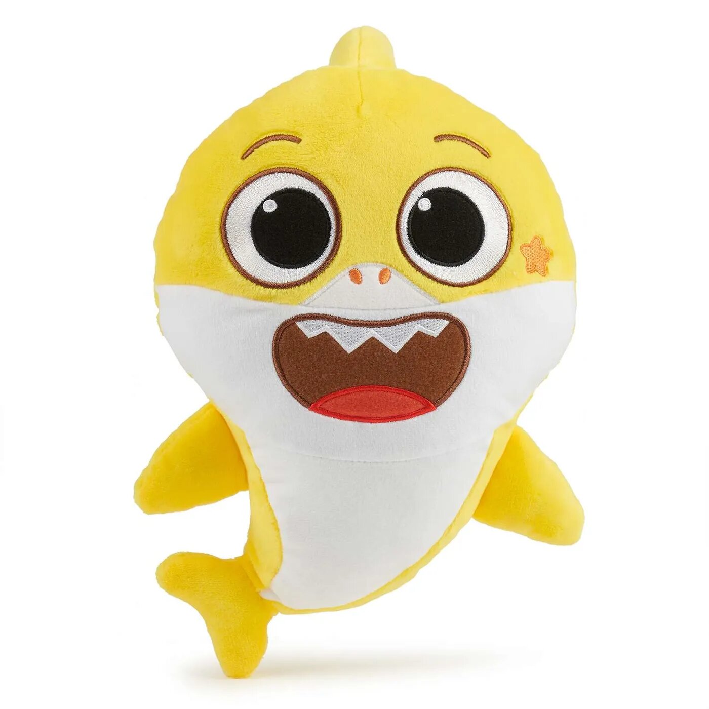 Игрушка плюшевая Wow Wee музыкальная Акуленок Baby Shark 30см 61641
