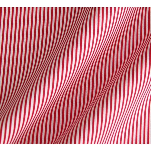 Ткань для шитья, рукоделия, пэчворка, игрушек, ремонта одежды 3м х 1,5м Красная полоска