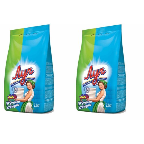 Луч Стиральный порошок ручная стирка 2400 гр 2уп 1313₽