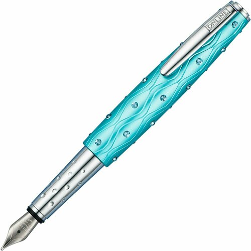 Перьевая ручка Online Crystal Inspiration Wave Magic Blue (OL 39012F)