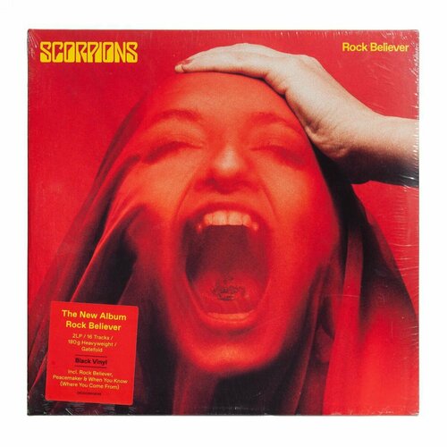 Виниловая пластинка Scorpions. Rock Believer. Deluxe (2 LP) двойной винил scorpions rock believer ltd deluxe lp2 студийный альбома 2022 года группы scorpions