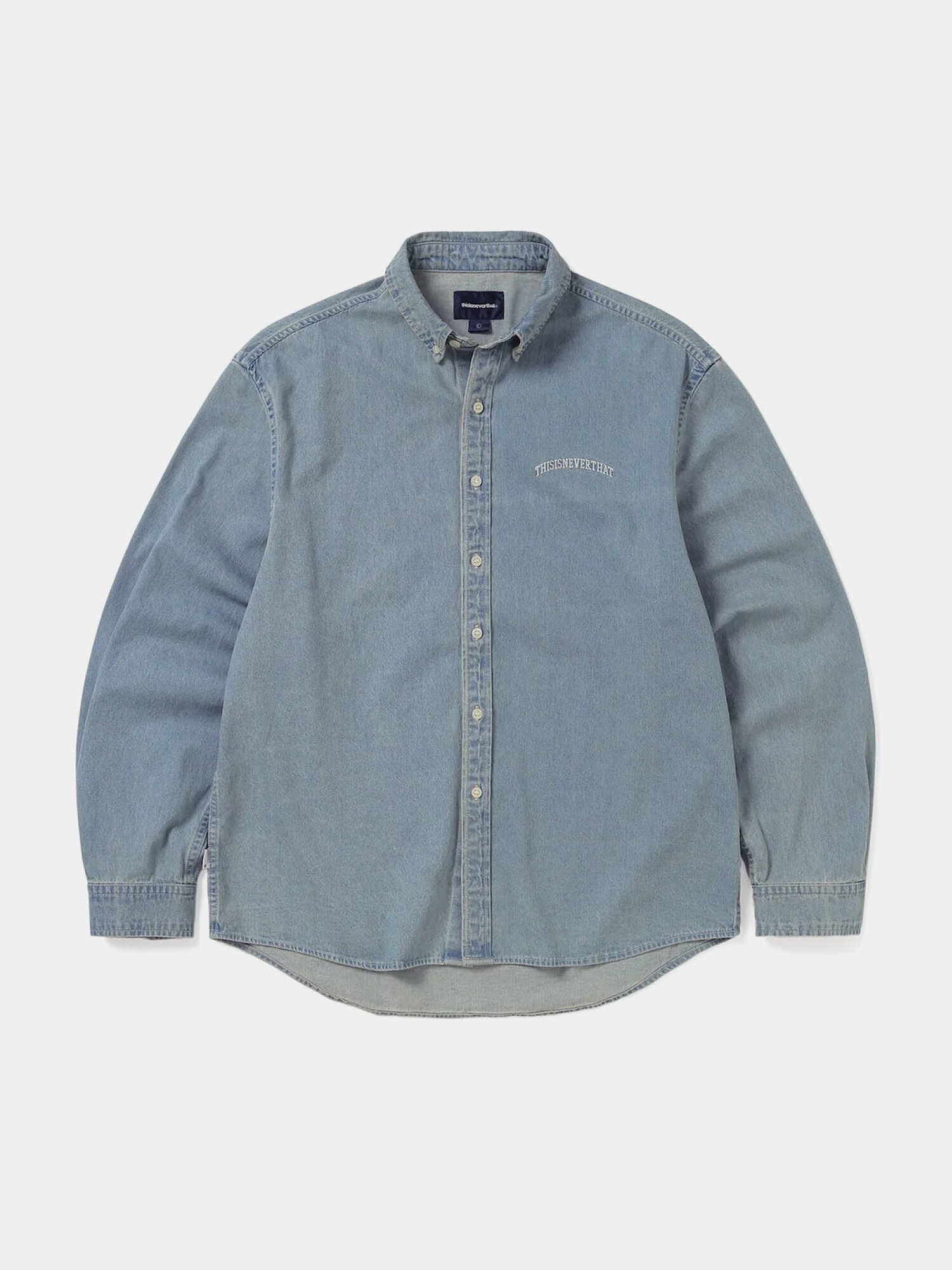 Рубашка thisisneverthat Washed Denim