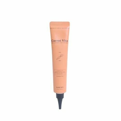 Naexy~Питательный крем для век с экстрактом моркови~Carrot Vita Recovery Eye Cream