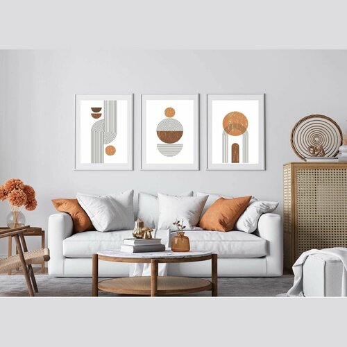 Постеры для интерьера на стену эстетика набор 4050 см 1090₽