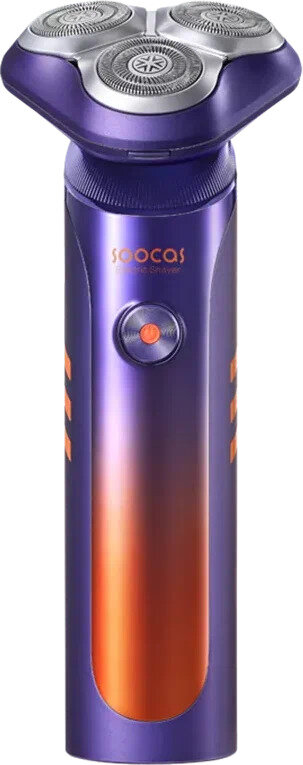 Электробритва Soocas S31 Electric Shaver Глобальная версия, фиолетовый, оранжевый