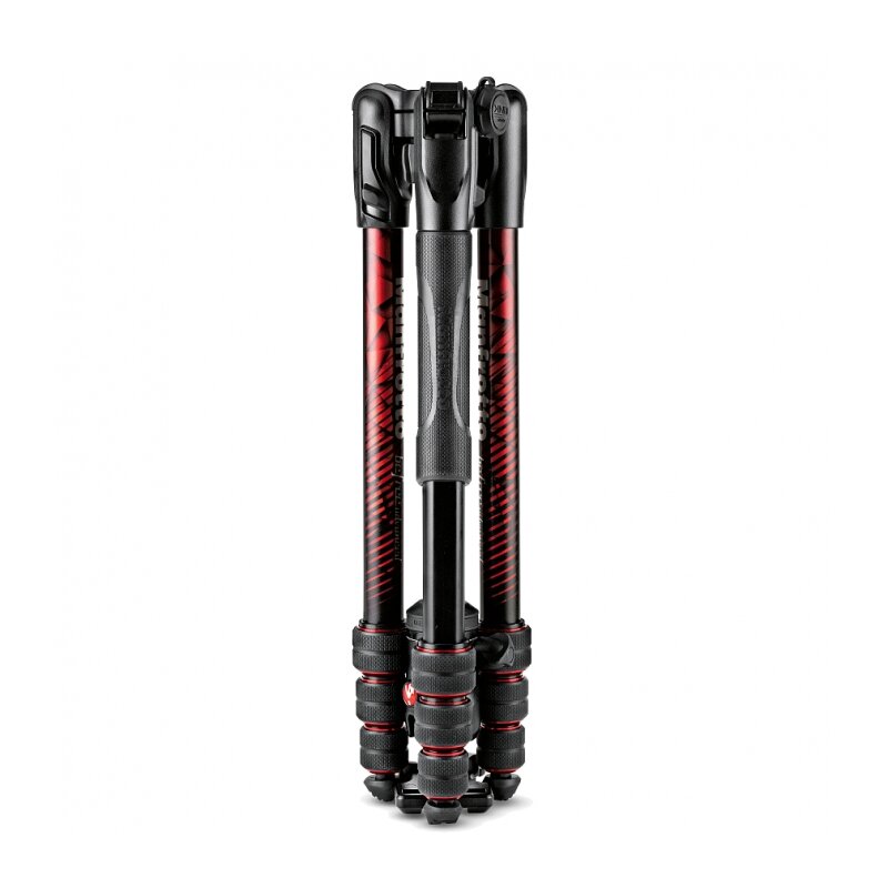 Штатив Manfrotto Befree Advanced Travel Twist MKBFRTA4RD-BH Red - фото №6