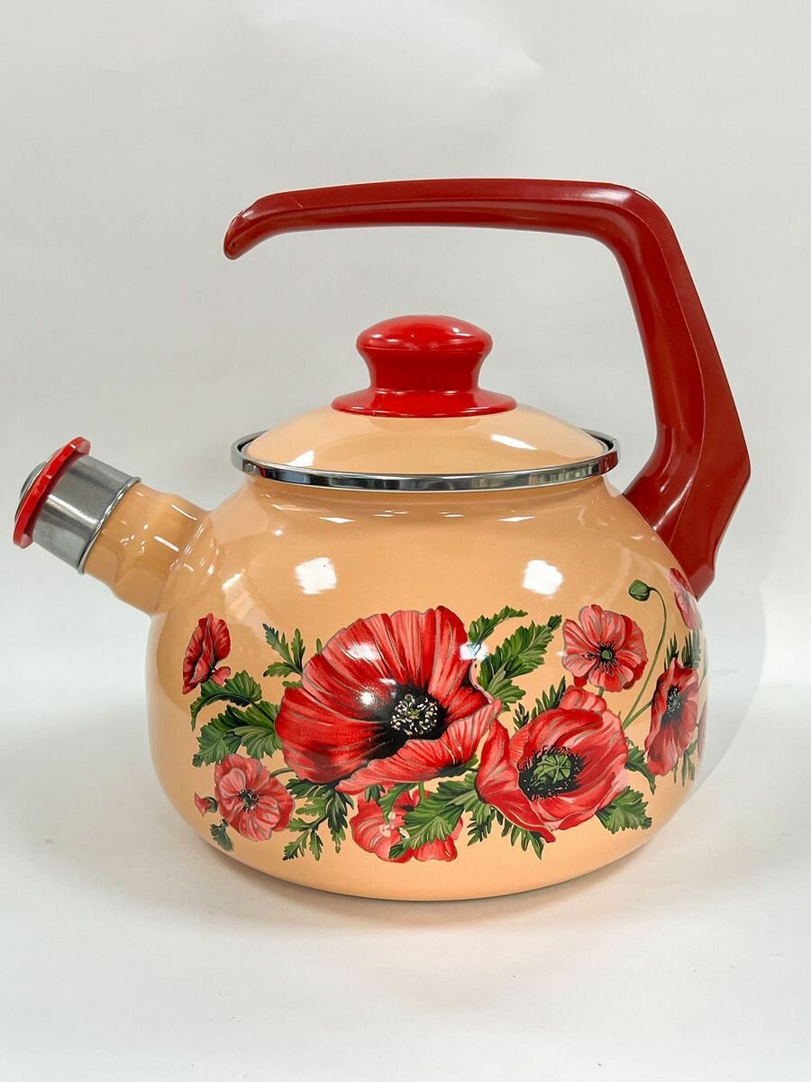 фото METROT Чайник со свистком Ретро, 2.5 л