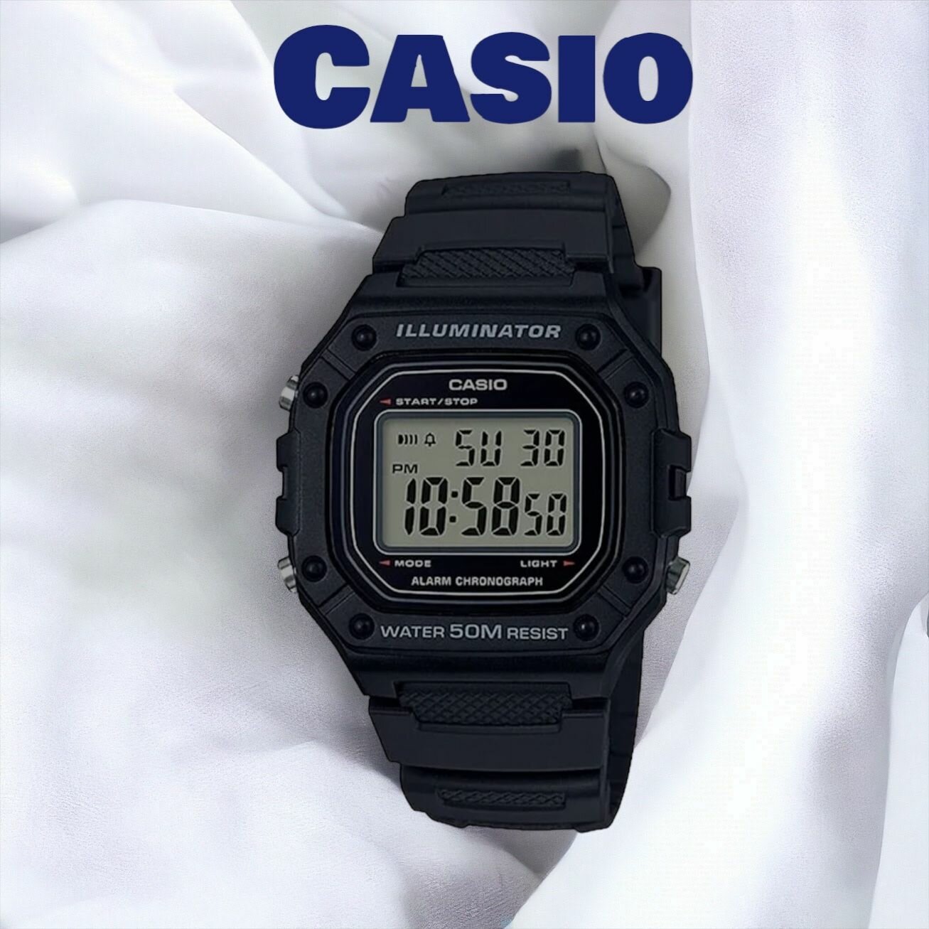 Наручные часы CASIO W-218H-1A