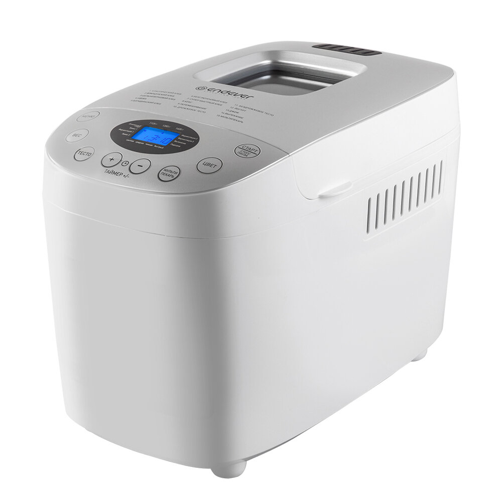 фото Хлебопечка с замесом теста Endever MB-65 / 15 автоматических программ + мультипекарь / выпечка 1125/1350/1600 грамм