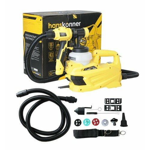 Электрический краскопульт 120 DIN-сек Hanskonner HSG9670B 11801₽