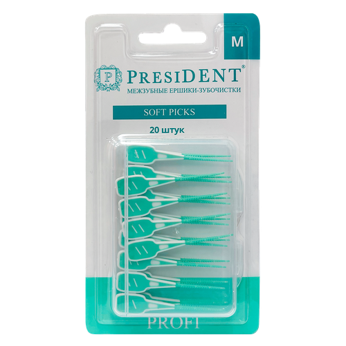 PresiDent Profi Soft picks Межзубные ершики-зубочистки 1 уп