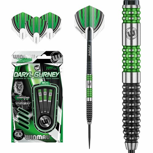 Дротики Winmau Daryl Gurney Special Edition NEW steeltip 22gr. Вольфрам 90%.