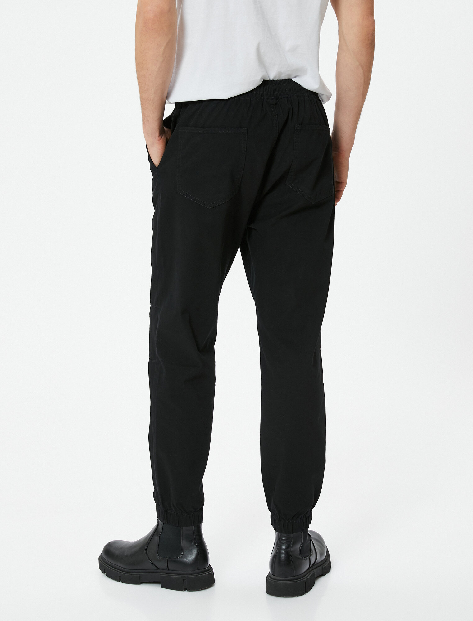 Брюки KOTON, размер 44, черный — фото 1