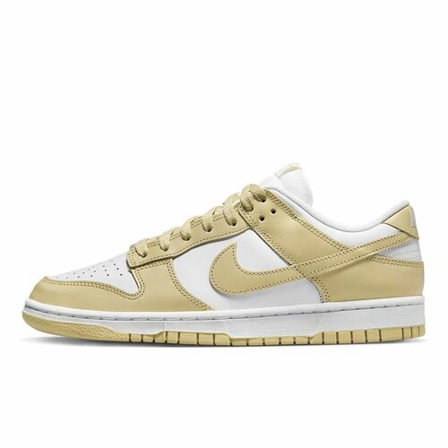 фото Кеды nike dunk low, размер 8.5us/41ru, желтый, бежевый