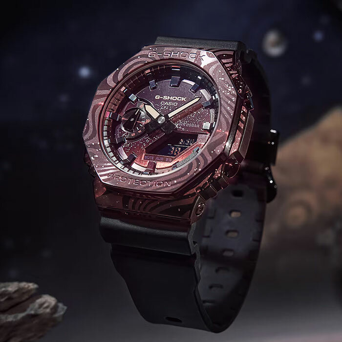 Наручные часы CASIO G-Shock, фиолетовый — фото 1