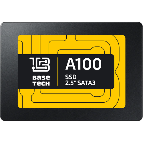 Твердотельный накопитель SSD BaseTech 1Tb A100 25 SATA3 SSDBTA1001TB 928000₽