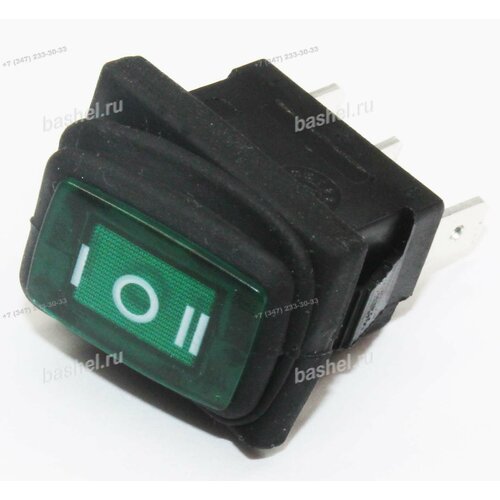 Выключатель IP65 SB008 ON-OFF-ON 3PIN, 6A 13x19.2mm 100pcs mts 103 c1 6mm 3a 250vac 6a 125vac 3pin spdt on off on 3 positions miniature toggle switch for guitar pedal use