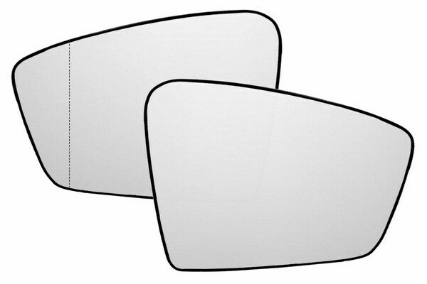 Комплект зеркальных элементов Лада Гранта Лифтбэк с 2011 года выпуска по наше время с левым асферическим правым сферическим противоослепляющими зеркальными отражателями нейтрального тона. Без обогрева.