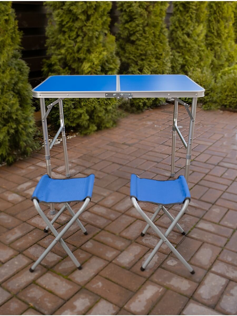 Складной туристический стол для пикника со стульями