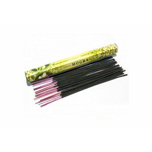 Darshan MOGRA Incense Sticks (Благовония Даршан могра), шестигранник 20 палочек.