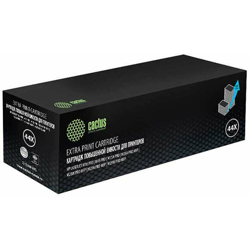 Картридж Cactus CS-CF244X-MPS, черный, 3000 страниц, совместимый для LaserJet M15 Pro/M16 Pro/M28a Pro MFP/M28w Pro MFP/M29a Pro MFP/M29w Pro MFP/Pro M15a/Pro M15w